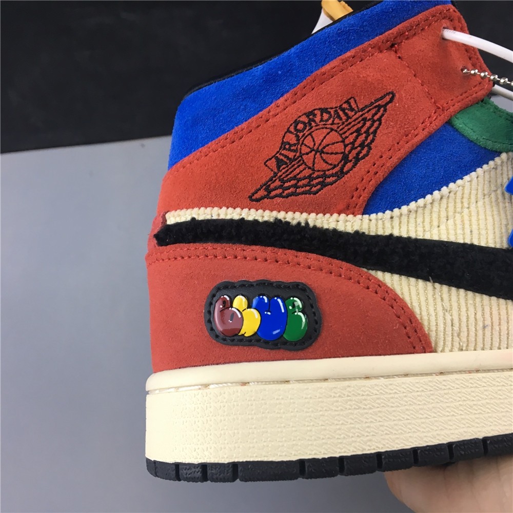 Air Jordan 1 Mid Blue The Great CU2805-100