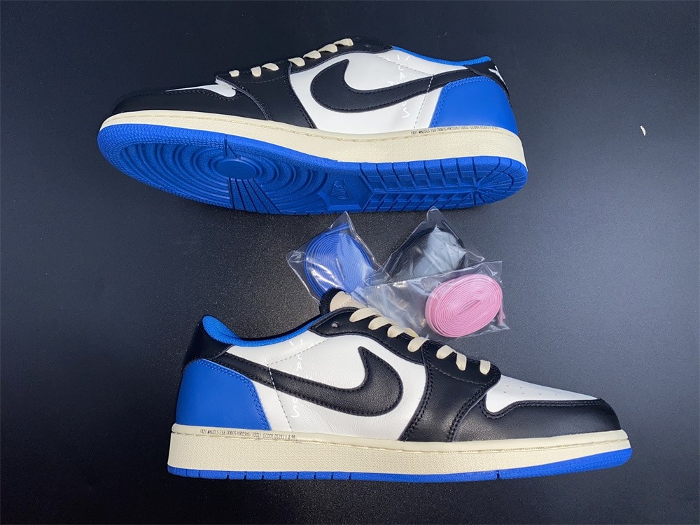 Travis Scott x Fragment x Air Jordan 1 Low OG DM7866-140