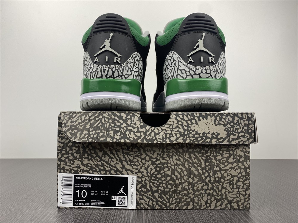 Air Jordan 3 Pine Green CT8532-030