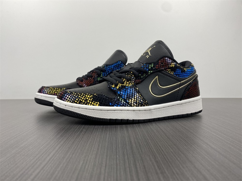 Air Jordan 1 Low Multi Snakeskin CW5580-001