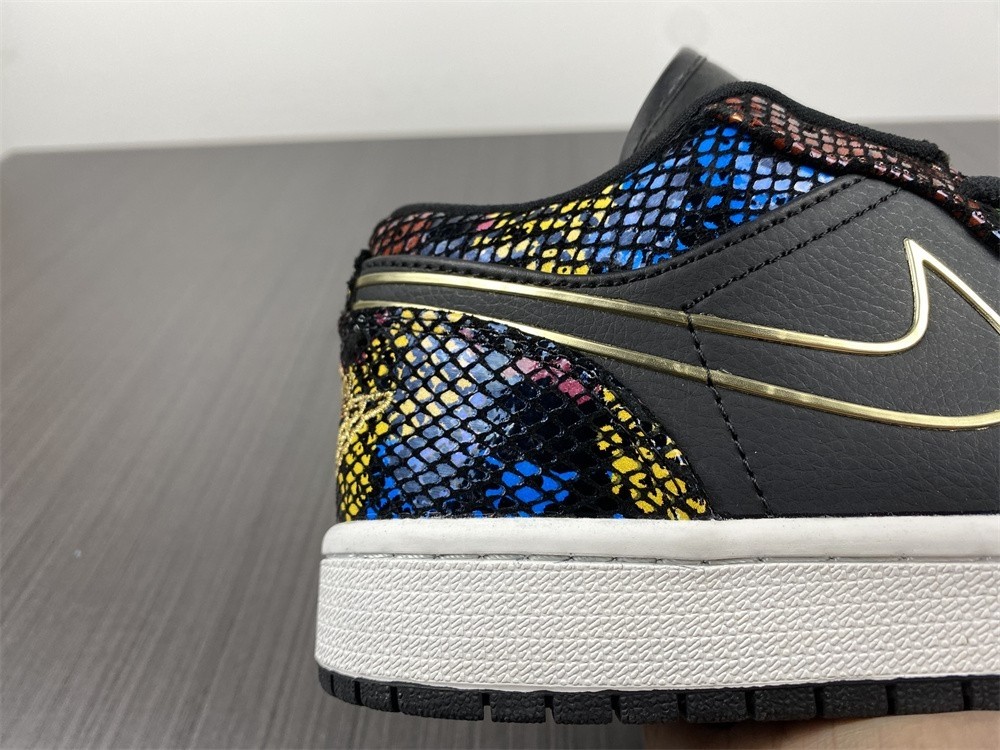 Air Jordan 1 Low Multi Snakeskin CW5580-001