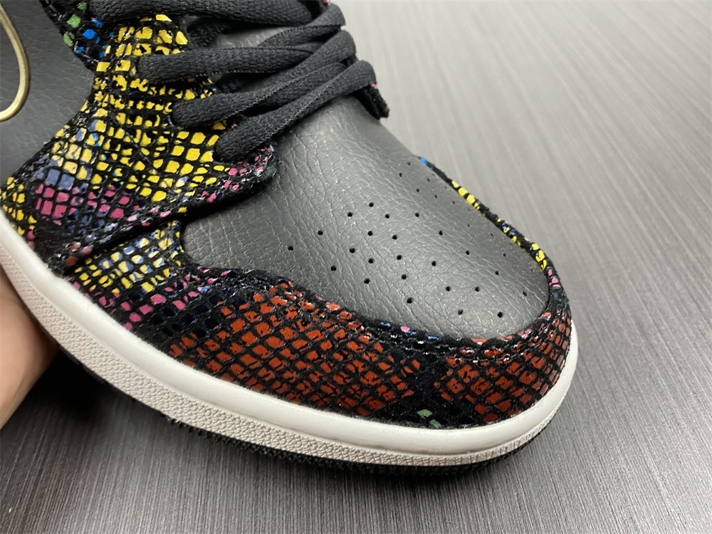 Air Jordan 1 Low Multi Snakeskin CW5580-001