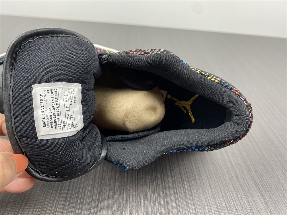 Air Jordan 1 Low Multi Snakeskin CW5580-001