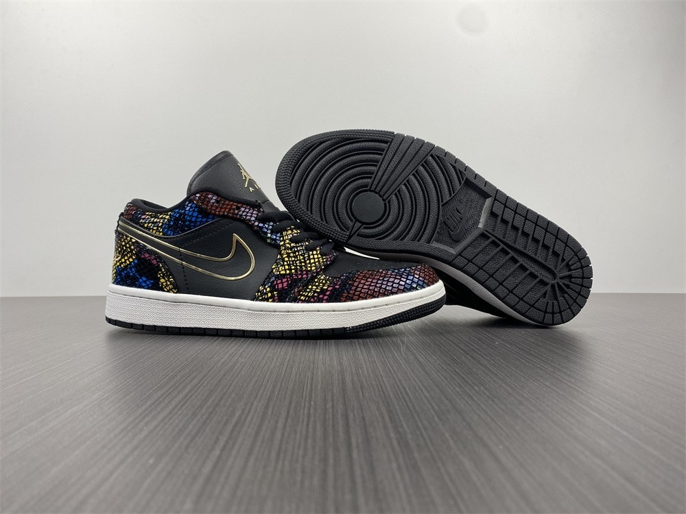 Air Jordan 1 Low Multi Snakeskin CW5580-001
