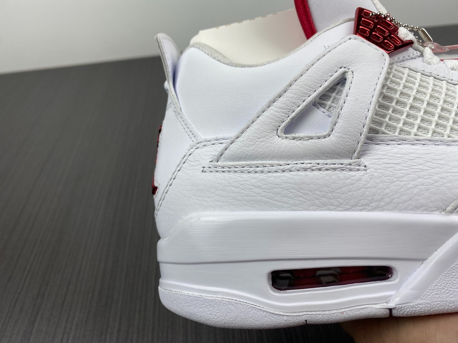 Air Jordan 4 Retro “Pure Money” Red Metallic CT8527-112