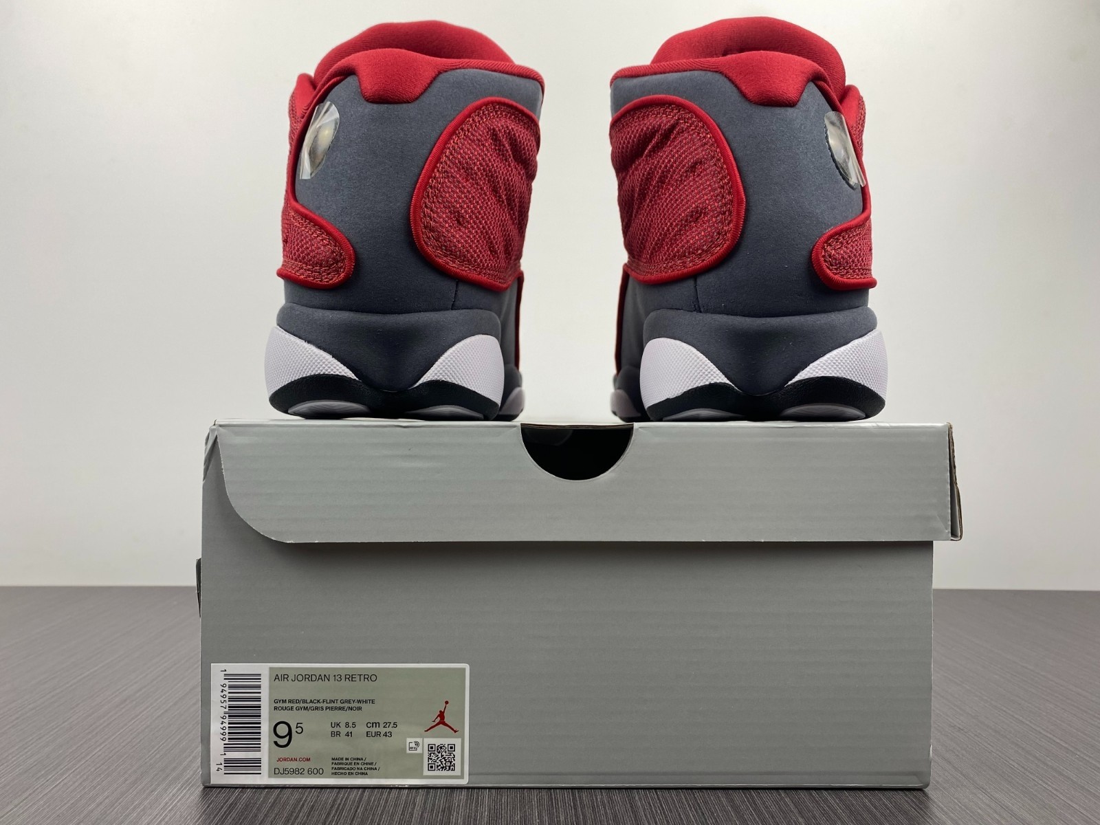 Air Jordan 13 Retro Gym Red Flint Grey - DJ5982-600