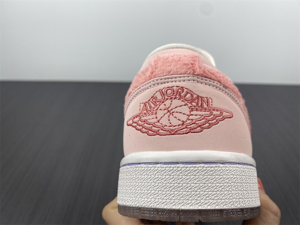 Air Jordan 1 Low White Pink Grey - DM5443-666
