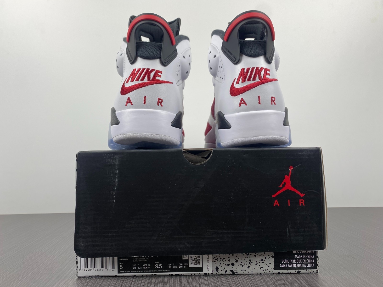 Air Jordan 6 Retro "Carmine" (2021)CT8529-106