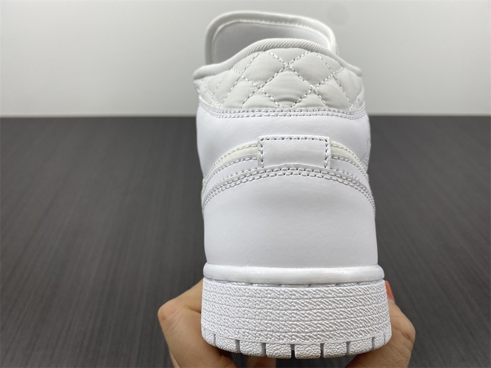Air Jordan 1 Mid White Quilted DB6078-100