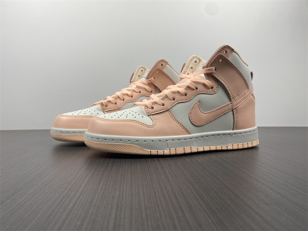 Nike Dunk High Sail Crimson Tint - J - DD1869-104