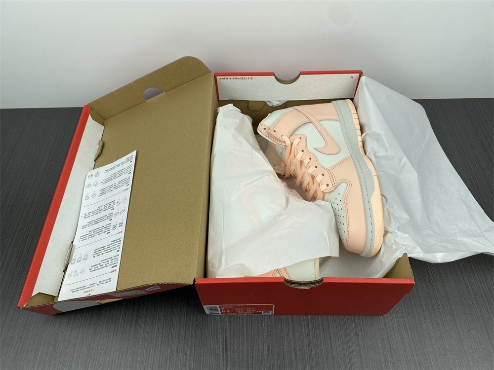 Nike Dunk High Sail Crimson Tint - J - DD1869-104