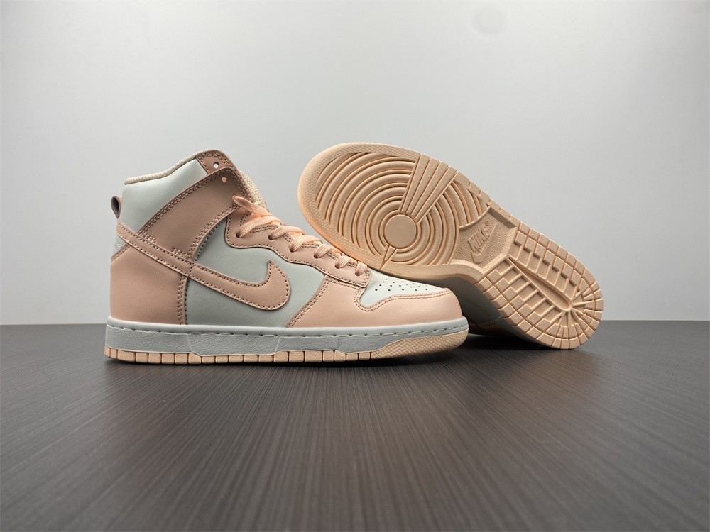 Nike Dunk High Sail Crimson Tint - J - DD1869-104