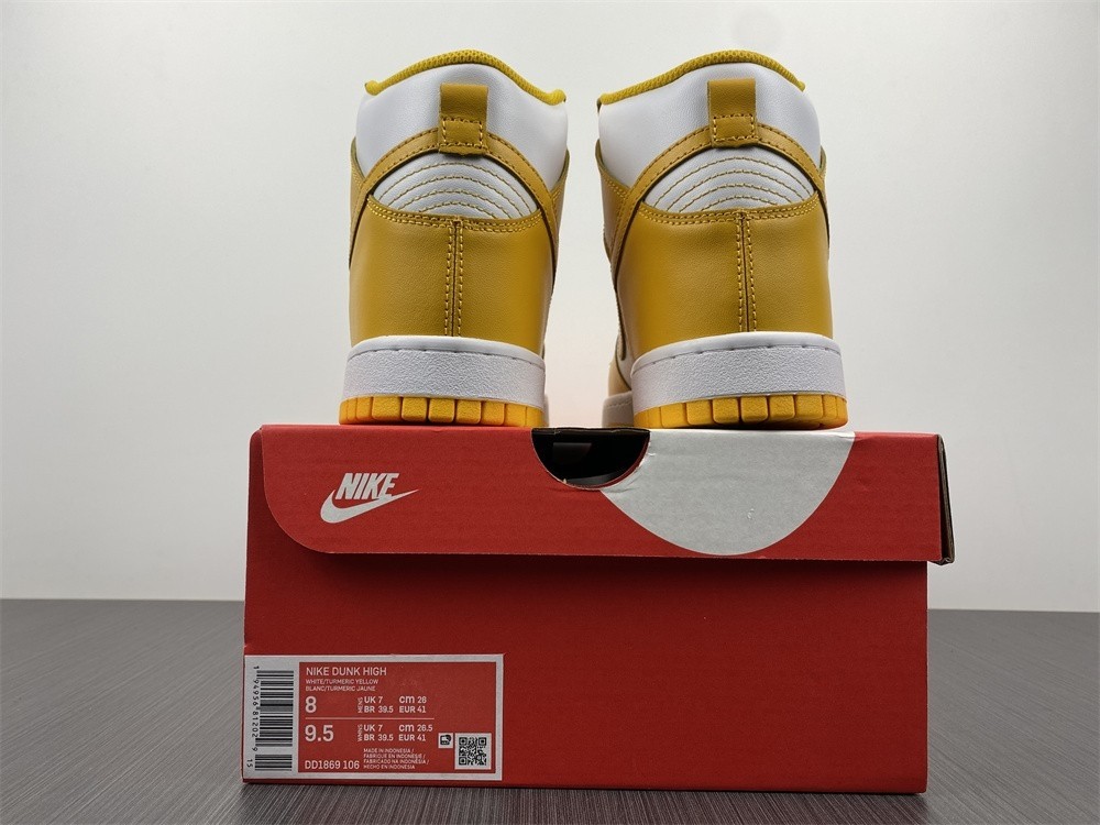 Nike Dunk High Dark Sulfur - J - DD1869-106