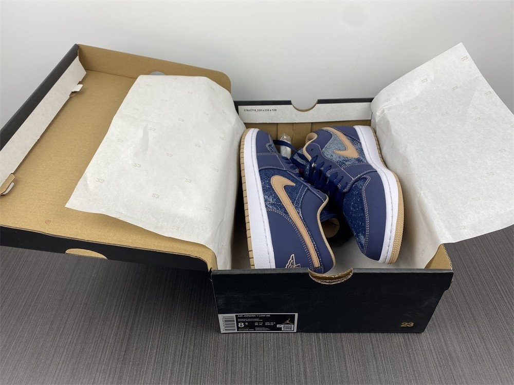 Air Jordan 1 Low SE Denim - DH1259-400