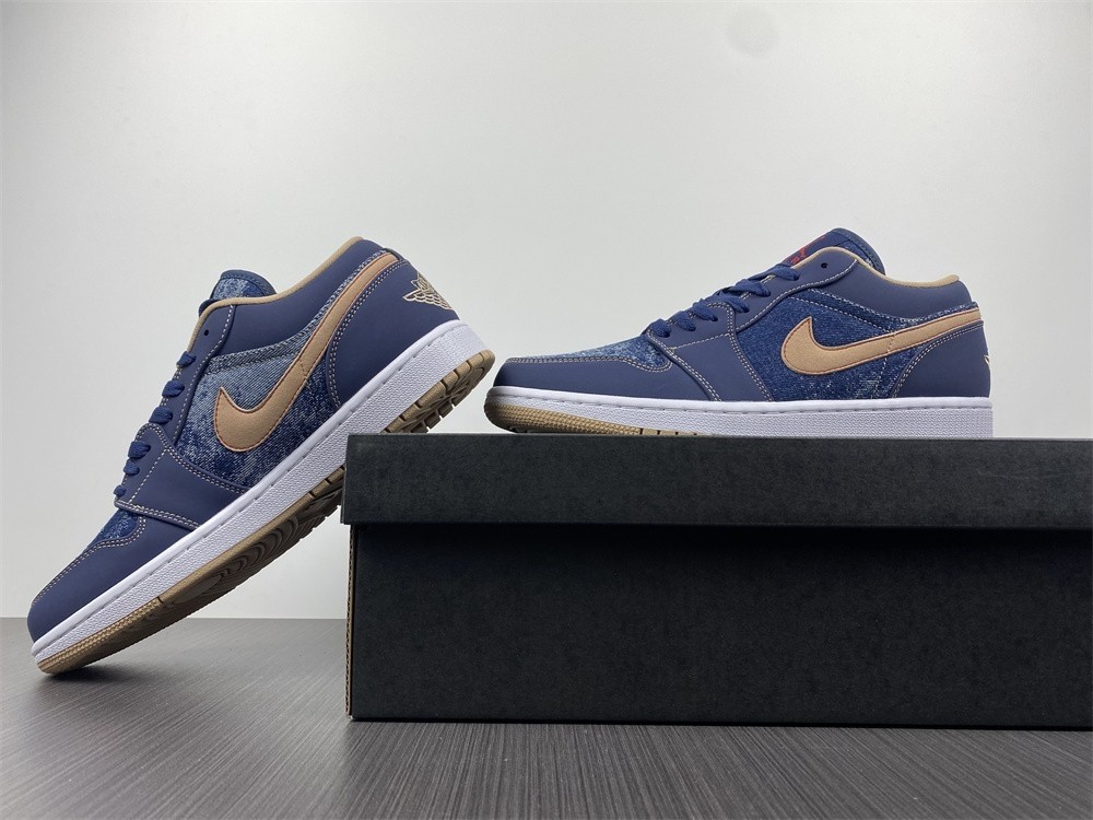 Air Jordan 1 Low SE Denim - DH1259-400