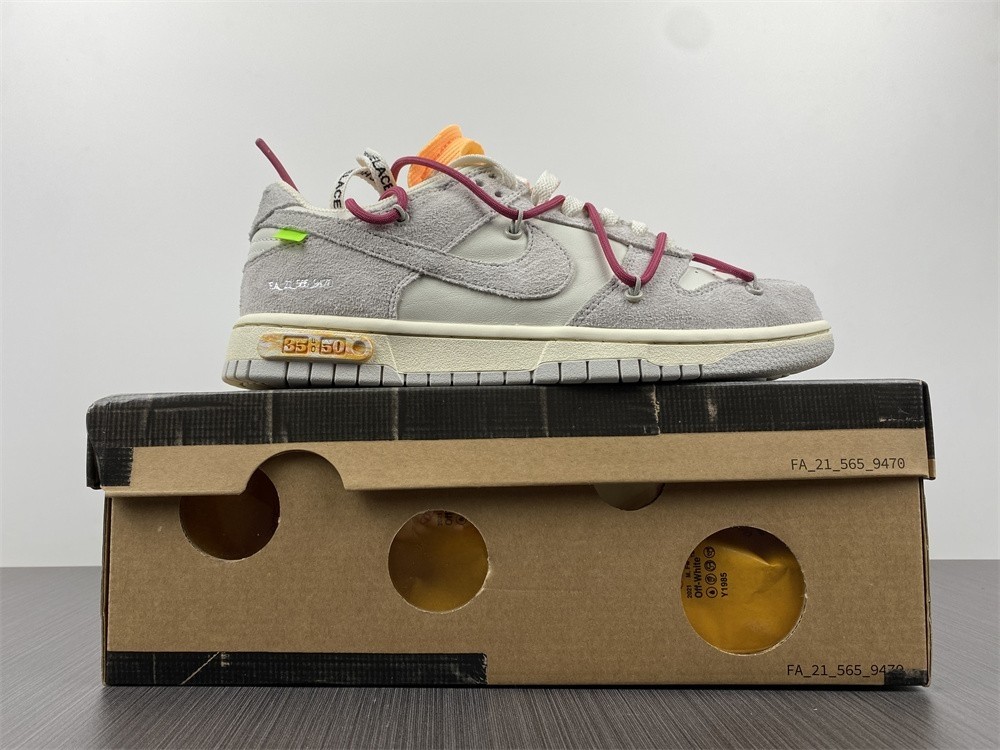 OFF-WHITE x Futura x Nike Dunk Low DJ0950-114