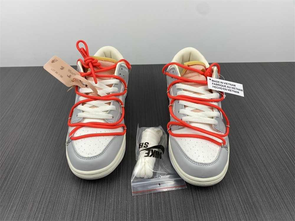 OFF‑WHITE X NIKE DUNK LOW