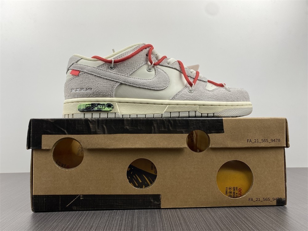 Nike Dunk Low Off-White Lot 33 OF 50 ( 5K ) - DJ0950-118