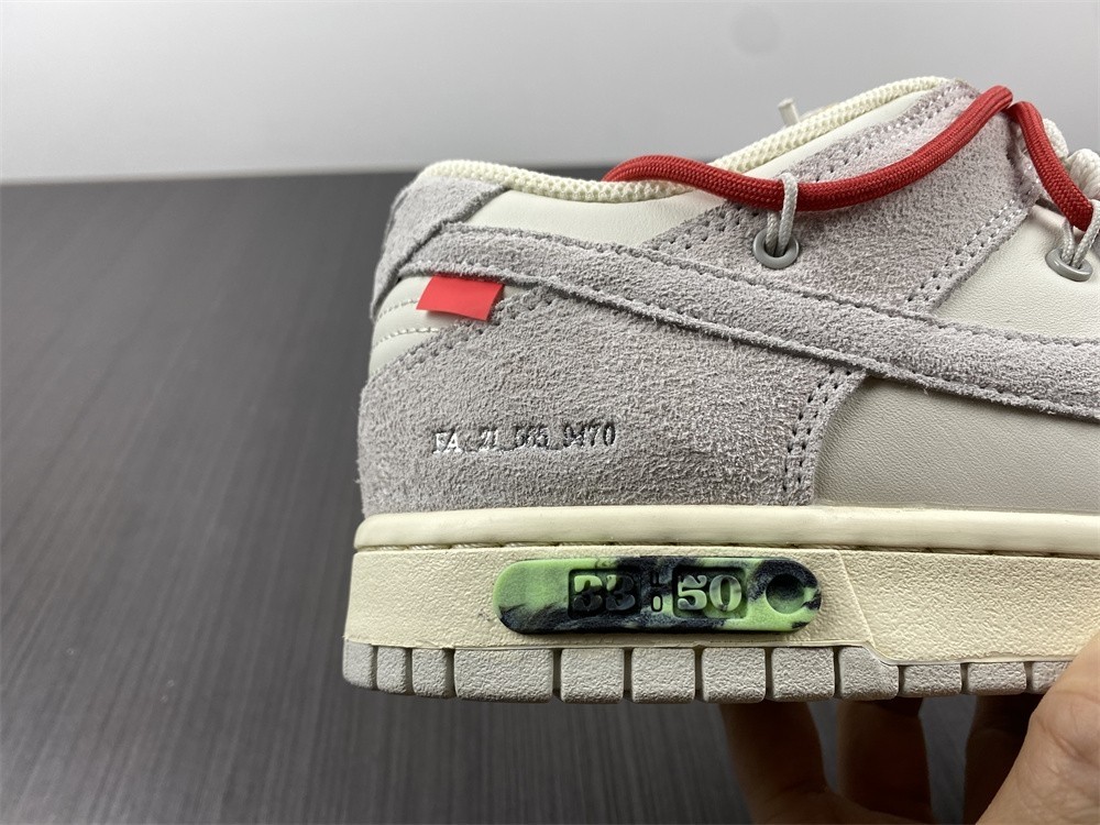 Nike Dunk Low Off-White Lot 33 OF 50 ( 5K ) - DJ0950-118