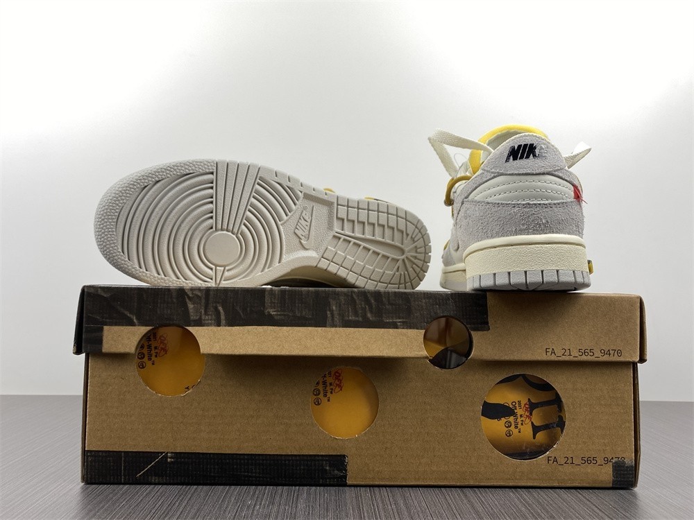 Nike Dunk Low Off-White Lot “37 OF 50” DJ0950-105