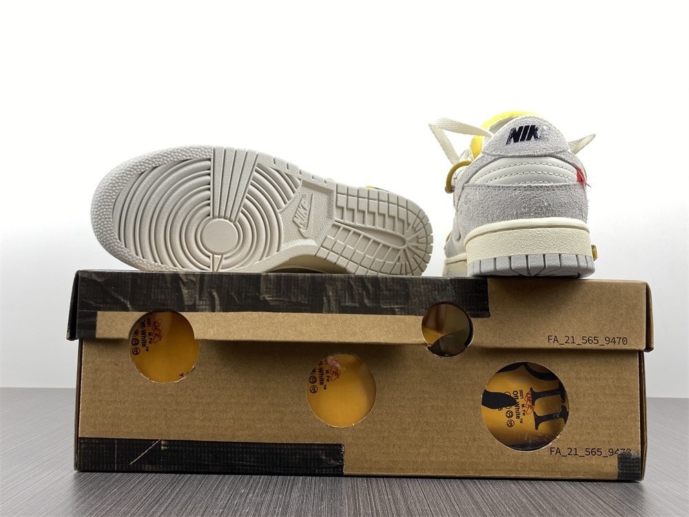 Nike Dunk Low Off-White Lot “37 OF 50” DJ0950-105