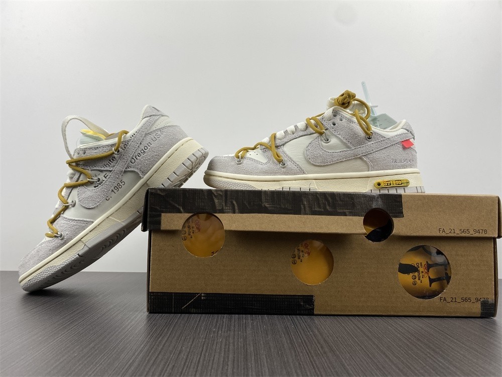 Nike Dunk Low Off-White Lot “37 OF 50” DJ0950-105