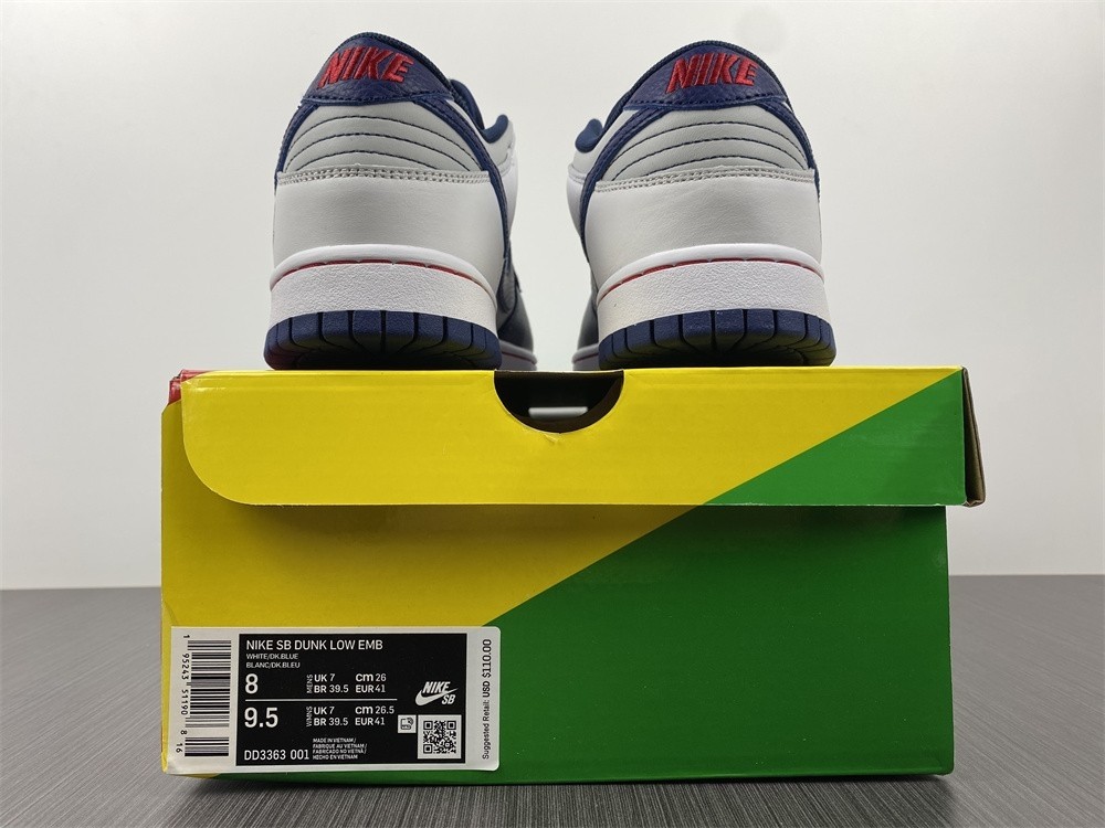 Nike Dunk Low Brooklyn Nets NBA 75th DD3363-001