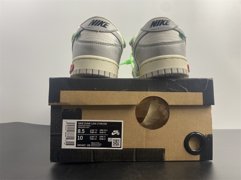 Off-White x Nike Dunk Low DM1602-108