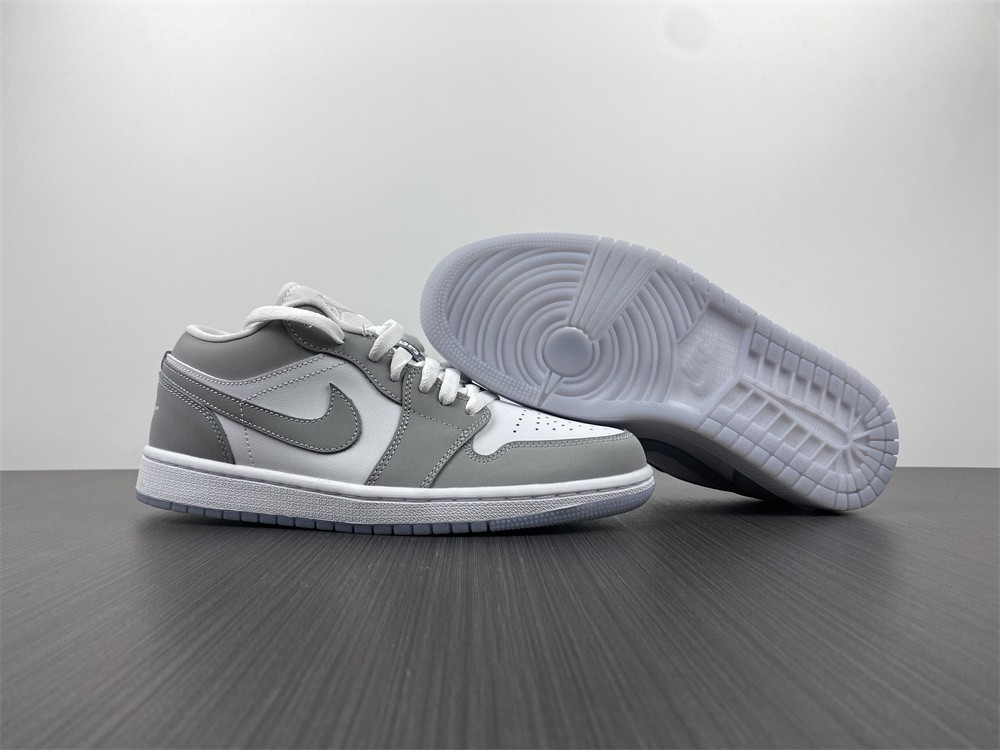 Air Jordan 1 Low Wolf Grey (W) - DC0774-105