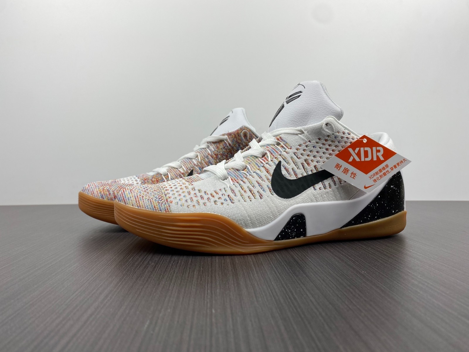 Nike Kobe 9 Premium Htm Color White Black Multi 698595-109