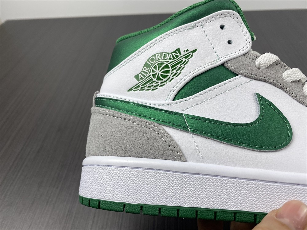 Air Jordan 1 Mid Grey Green - DC7294-103