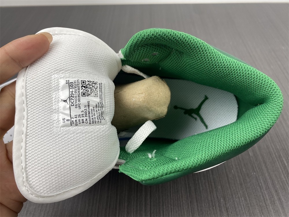 Air Jordan 1 Mid Grey Green - DC7294-103