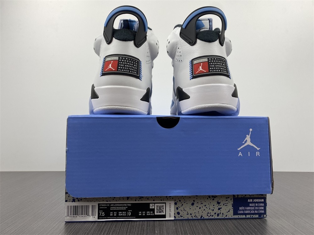 Air Jordan 6 UNC CT8529-410