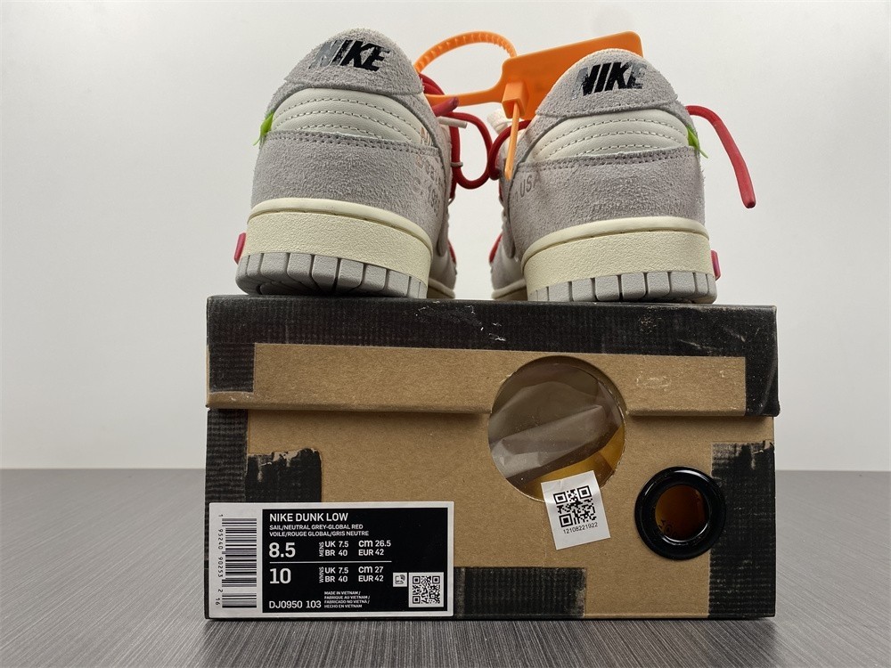 Nike Dunk Low x OW The 40-of50 DJ0950-103