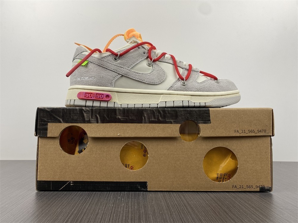 Nike Dunk Low x OW The 40-of50 DJ0950-103