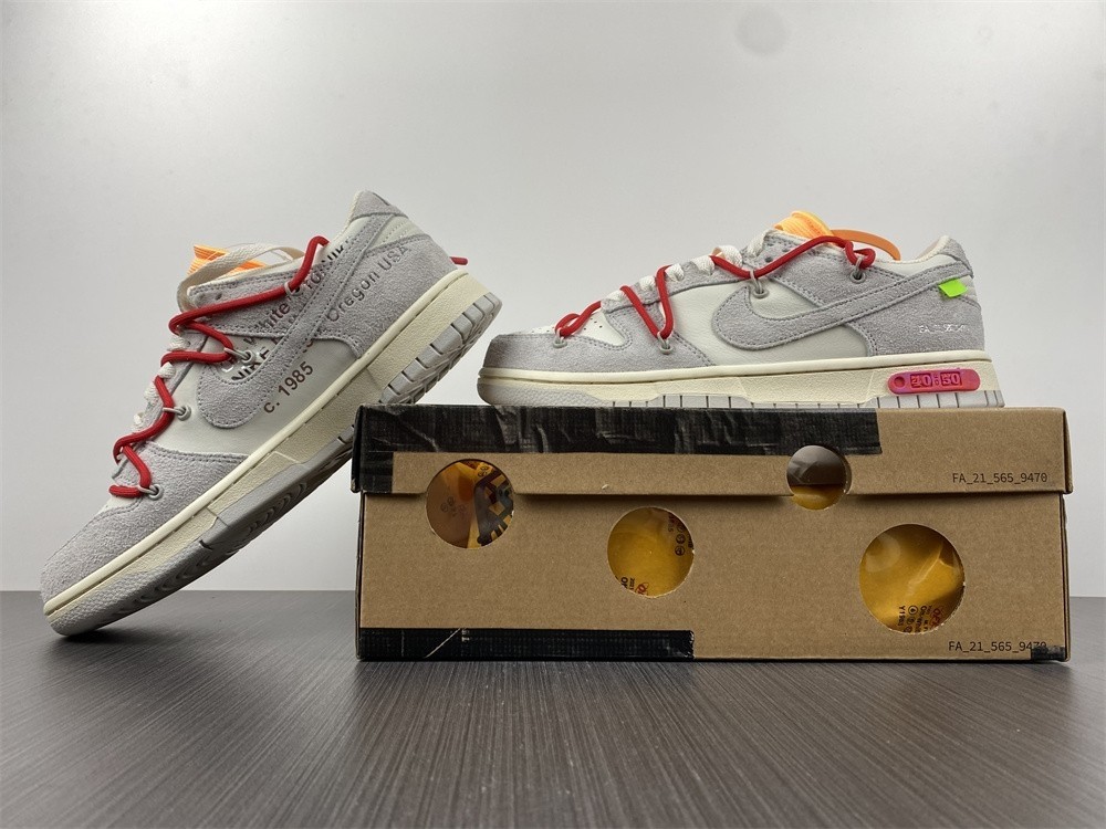 Nike Dunk Low x OW The 40-of50 DJ0950-103