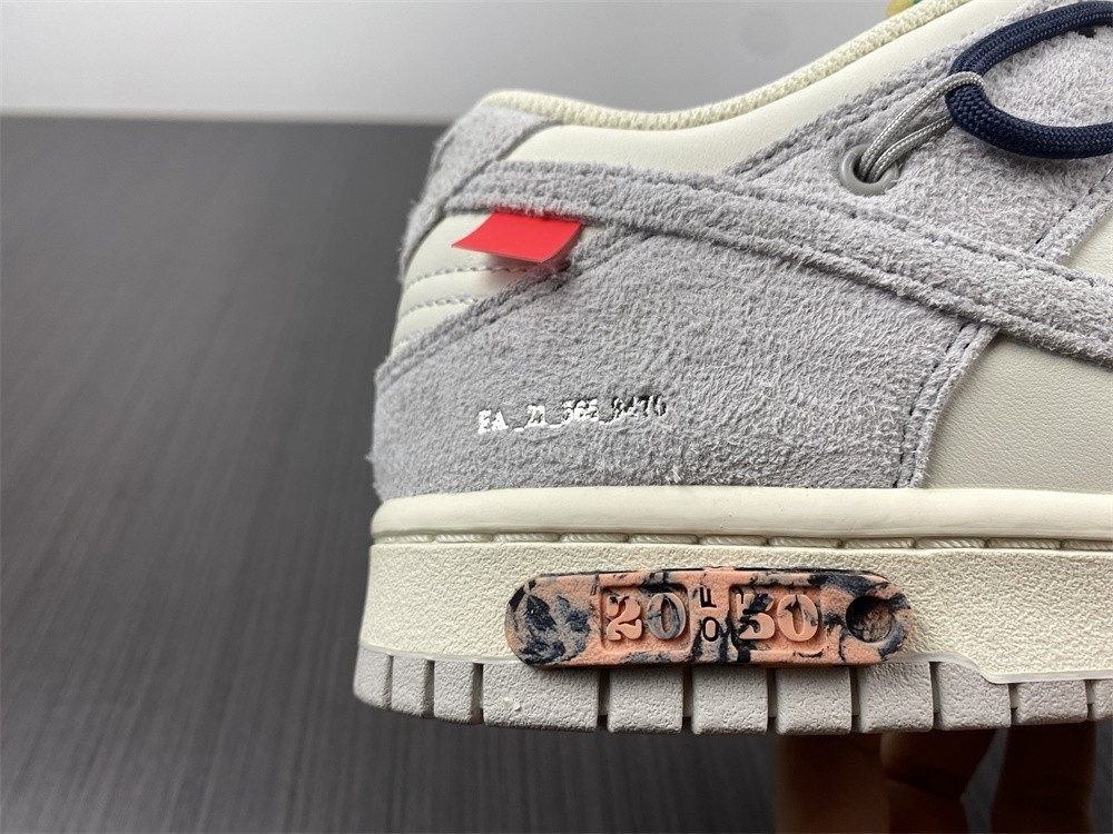 Dunk OFF WHITE x Nike Dunk SB Low The 50 NO.20 DJ0950-115