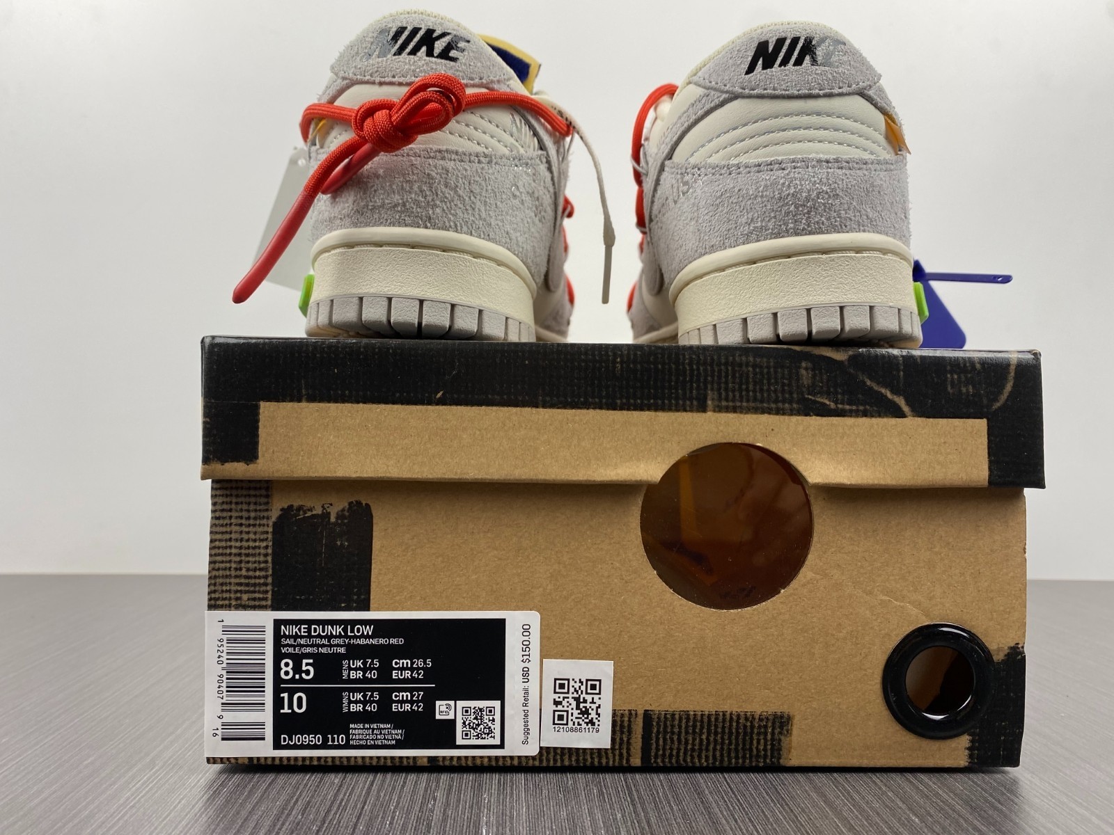 Nike Dunk Low Off-White Lot 13 - DJ0950-110