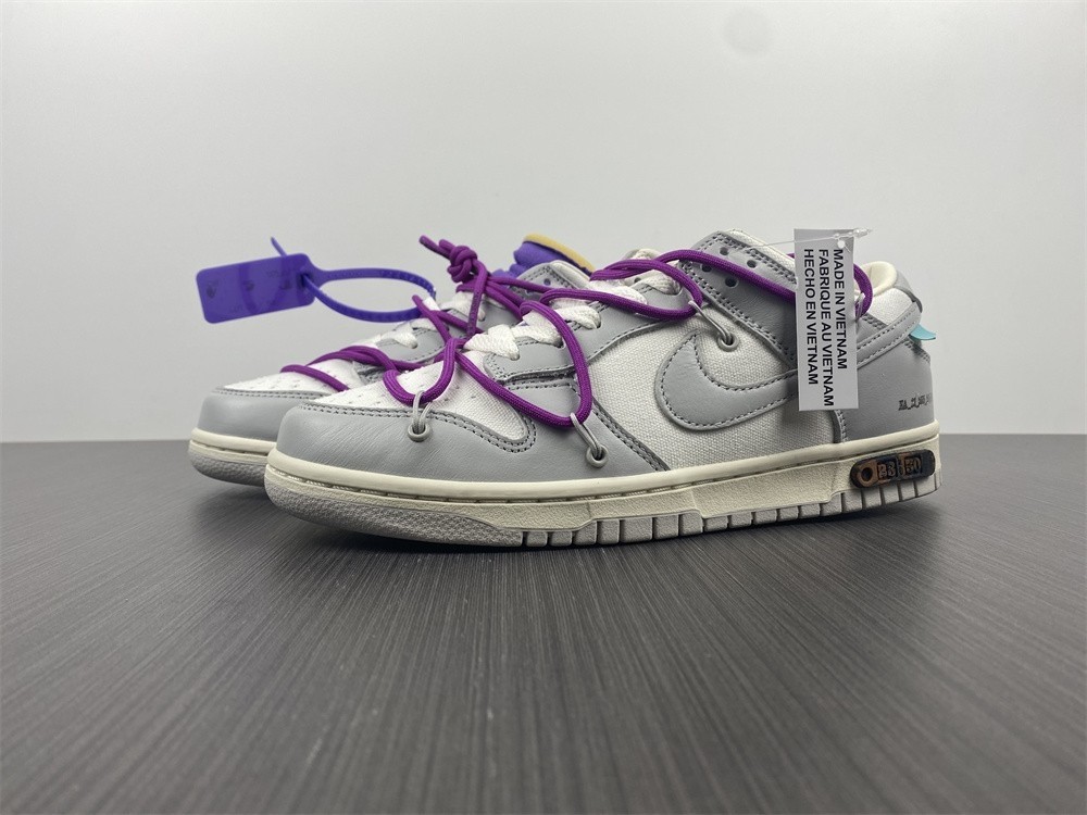 Off-White x Nike Dunk Low "The 50" No.28 ( H ) DM1602-111