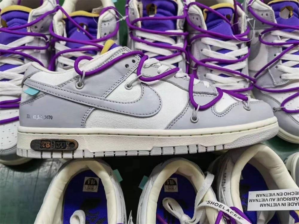 Off-White x Nike Dunk Low "The 50" No.28 ( H ) DM1602-111