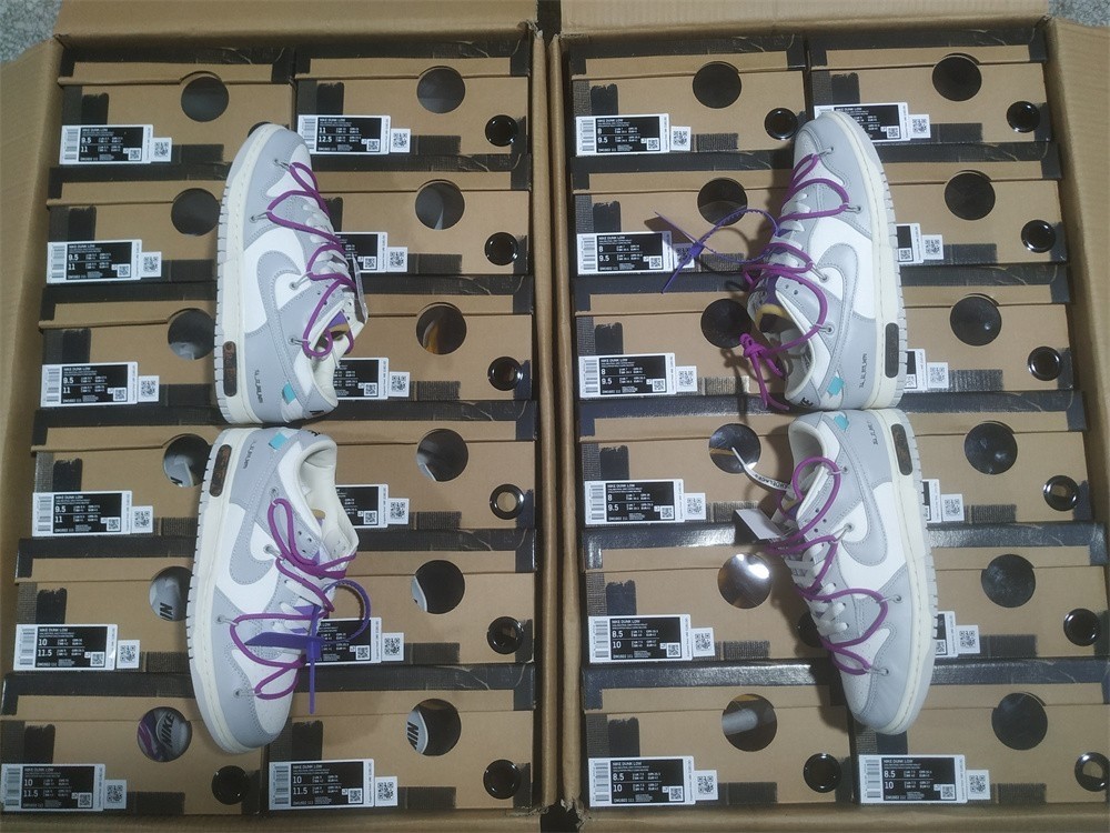 Off-White x Nike Dunk Low "The 50" No.28 ( H ) DM1602-111