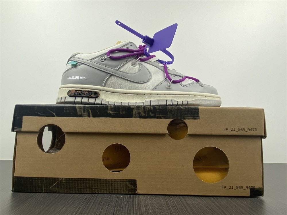 Off-White x Nike Dunk Low "The 50" No.28 ( H ) DM1602-111