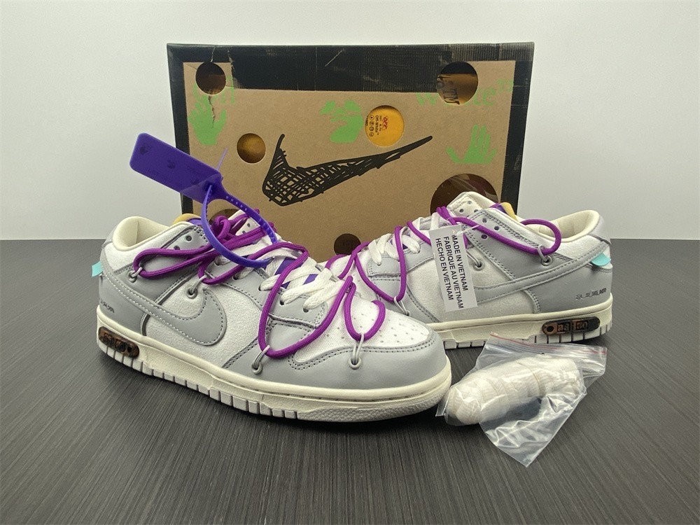 Off-White x Nike Dunk Low "The 50" No.28 ( H ) DM1602-111