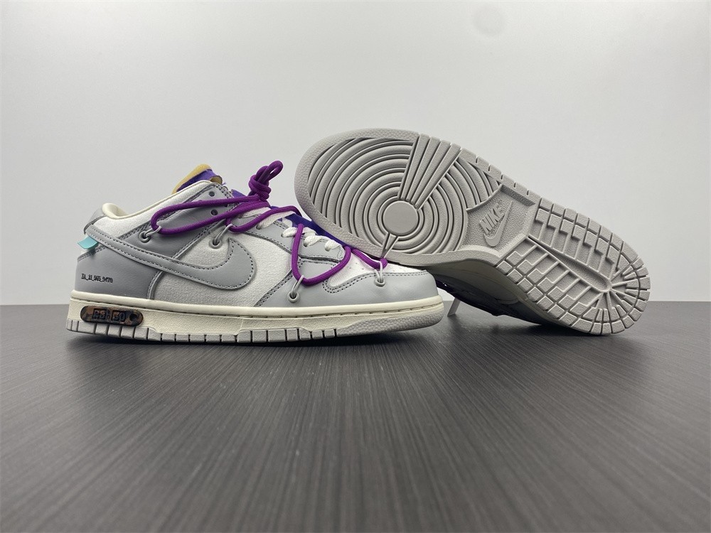 Off-White x Nike Dunk Low "The 50" No.28 ( H ) DM1602-111