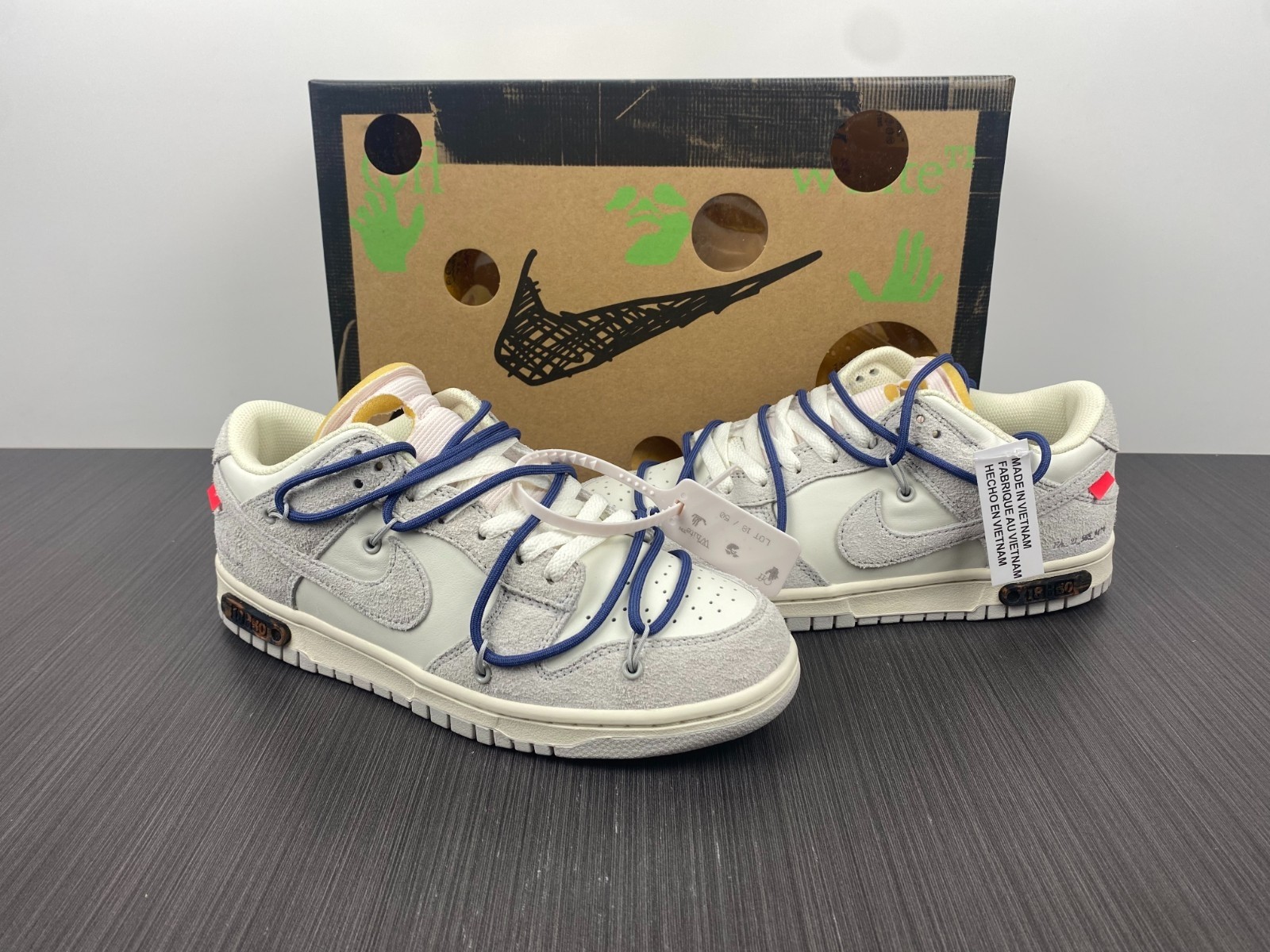 Nike Dunk Low Off-White "Lot 18 of 50" - DJ0950-112