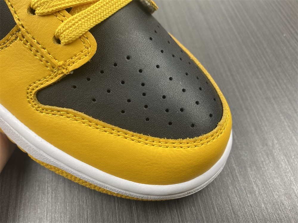 Nike Dunk Low Iowa Black Goldenrod White DD1391-004