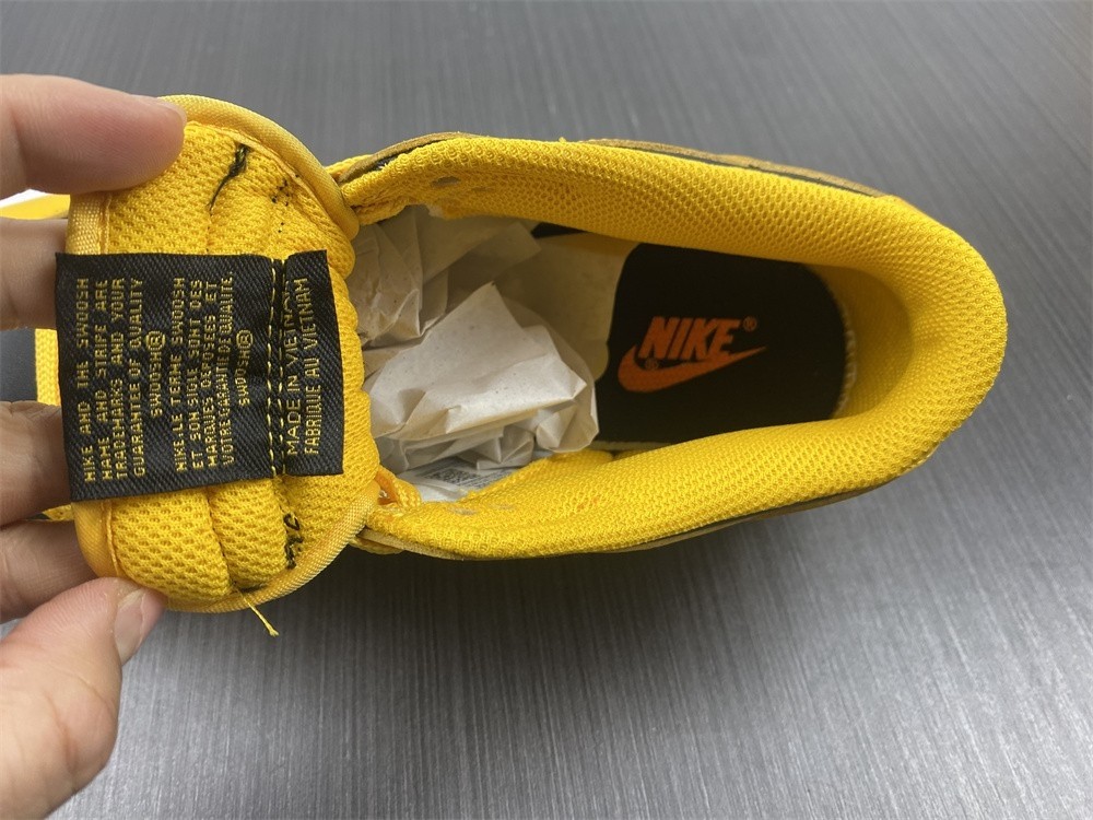 Nike Dunk Low Iowa Black Goldenrod White DD1391-004
