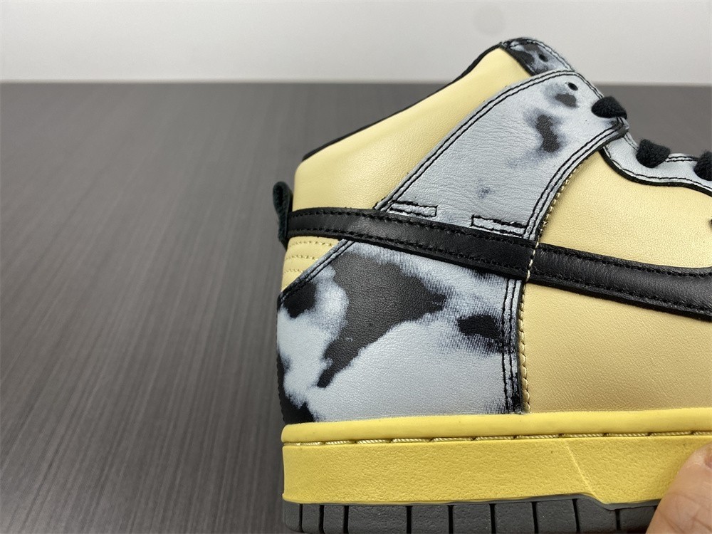 Nike Dunk High "Black Acid Wash" DD9404-700