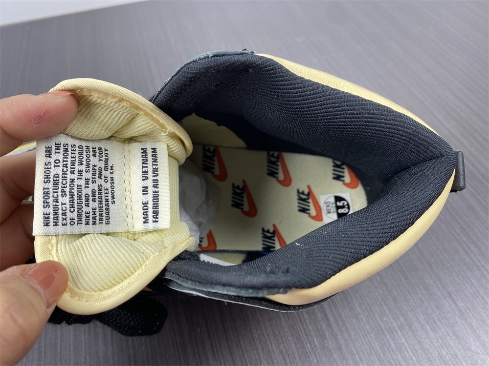 Nike Dunk High "Black Acid Wash" DD9404-700