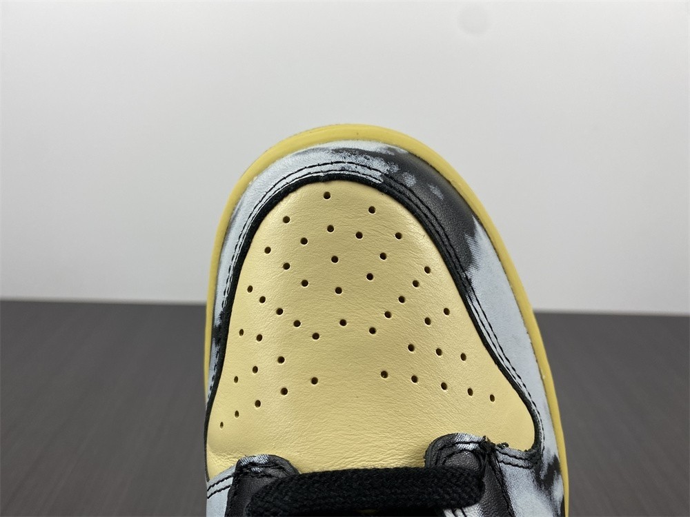 Nike Dunk High "Black Acid Wash" DD9404-700